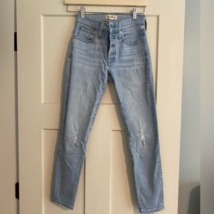 Madewell 9” High-rise Skinny Cropped Jean- Size 24